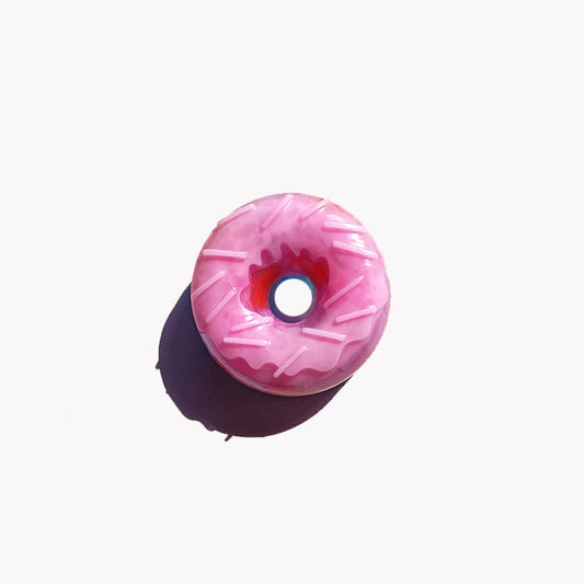Sparkley pink Donut