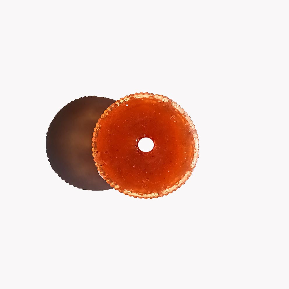 Fiery-orange soap glow